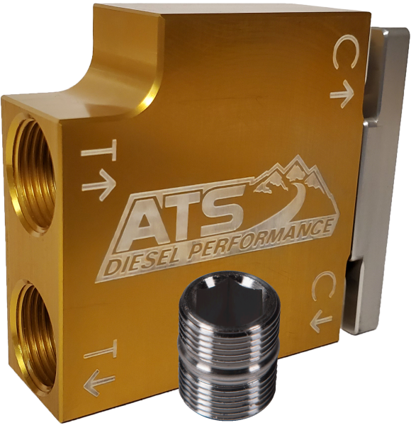 ATS Diesel Performance - ATS Thermal Bypass Valve Up-Grade Fits 2019+ 6.7L Cummins W/ Billet Filter Coupler - 310-005-2464