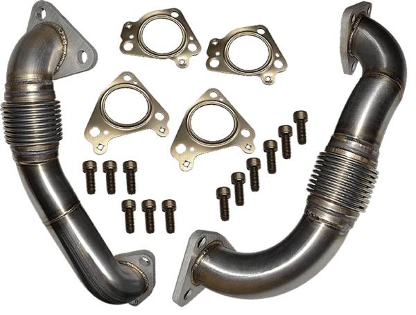 ATS Diesel Performance - ATS Direct Replacement Up-Pipe Kit Fits 2001-2010 6.6L Duramax - 204-138-4248