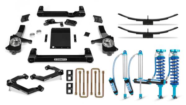 Cognito Motorsports Truck - Cognito 6-Inch Elite Lift Kit with King 2.5 Remote Reservoir Shocks For 19-22 Silverado/Sierra 1500 2WD/ 4WD - 510-P0955