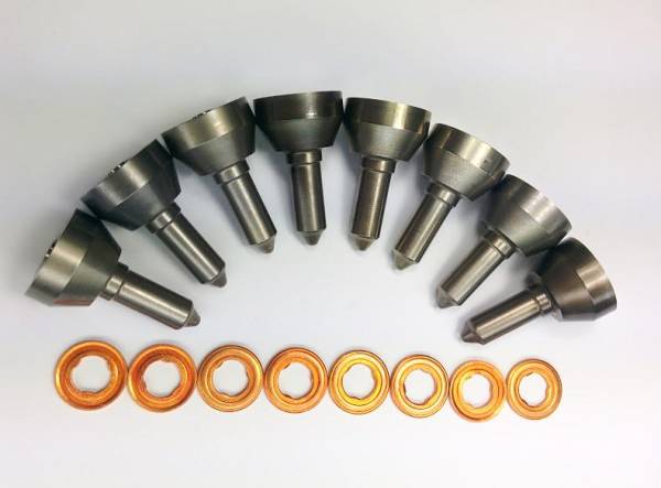 Dynomite Diesel - Dynomite Diesel Ford 98-Early 99 7.3L Stage 2 Nozzle Set 25 Percent Over - DDP.NOZ-FD9899-25