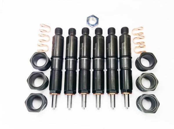 Dynomite Diesel - Dynomite Diesel Dodge 94-98 12v Injector Set - Dual Feed - DDP.9498-DF