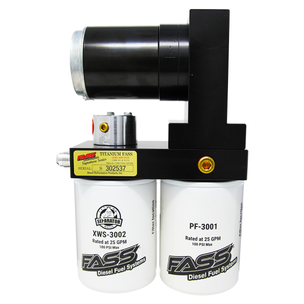 FASS - FASS TSF17165G Titanium Signature Series Diesel Fuel System 165GPH@10PSI Ford Powerstroke 6.7L 2011-2016 - TSF17165G