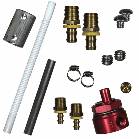 FASS - FASS STK1003 Diesel Fuel 5/8 In Fuel Module Suction Tube Kit Includes Bulkhead Fitting - STK1003