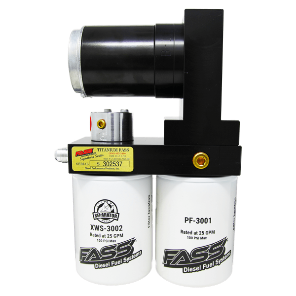 FASS - FASS Titanium Signature Series Diesel Fuel System 240GPH (70-75 PSI) GM Duramax 6.6L 2020-2022 900-1200hp FASS - TSC15290F240G