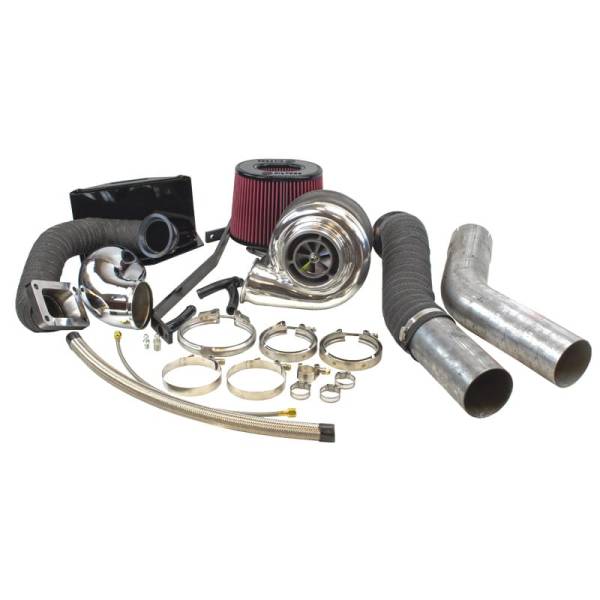 Industrial Injection - Industrial Injection Dodge 2nd Gen Compound Phatshaft S478 Add-A-Turbo Kit for 94-02 5.9L Cummins  - 229409