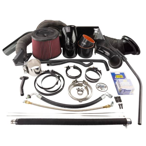 Industrial Injection - Industrial Injection Dodge Quick Spool Compound Turbo Kit For 03-07 3rd Gen 5.9L Cummins Kit Only  - 227456K