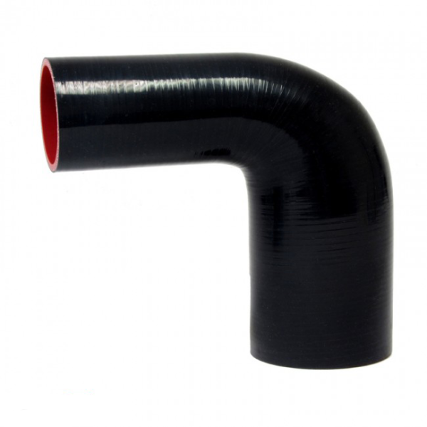 Industrial Injection - Industrial Injection Silicone Elbow Reducer for Old Common Rail Compound Kits  - HTSER90-350-400-BLK