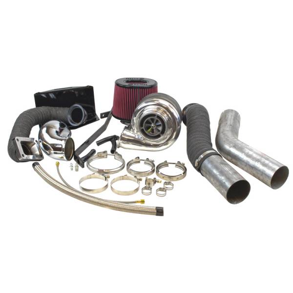 Industrial Injection - Industrial Injection Dodge 2nd Gen Compound Phatshaft Add-A-Turbo Kit for 94-02 5.9L Cummins  - 229401