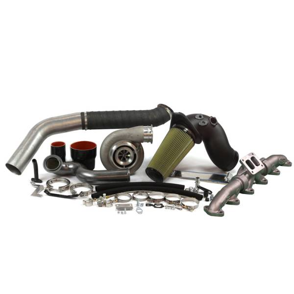 Industrial Injection - Industrial Injection Dodge S467.7 Turbo Kit For 10-12 6.7L Cummins .90 AR With Race Cover  - 22B409