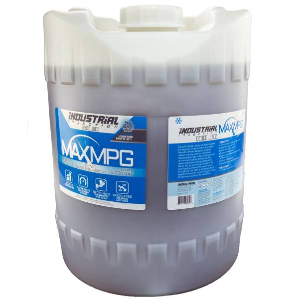 Industrial Injection - Industrial Injection MaxMPG Winter Deuce Juice Additive 5 Gallon Container  - 151116