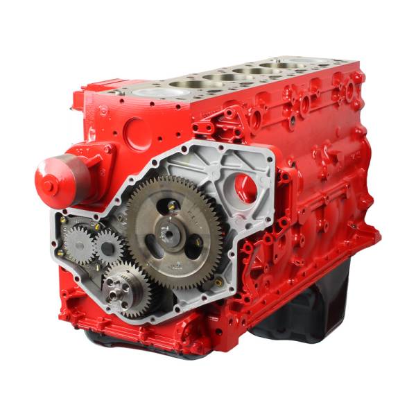 Industrial Injection - Industrial Injection Dodge CR Premium Stock Plus Short Block For 03-04 5.9L Cummins  - PDM-59STKSB-E