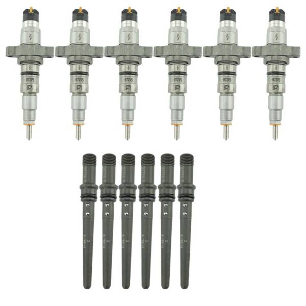 Industrial Injection - Industrial Injection Dodge Remain Injector Pack For 2004.5-2007 5.9L Cummins Stock With Connecting Tubes  - 215312