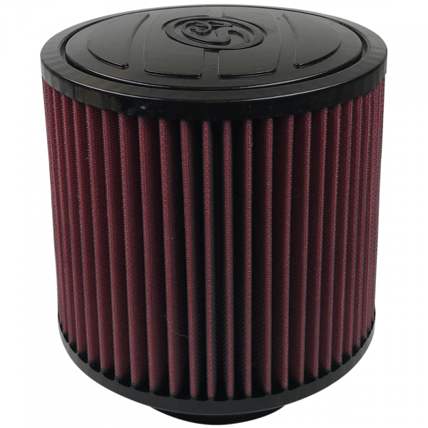 S&B - S&B Air Filter For Intake Kits 75-5061,75-5059 Oiled Cotton Cleanable Red - KF-1055