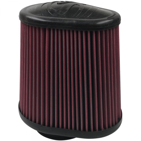 S&B - S&B Air Filter For Intake Kits 75-5104,75-5053 Oiled Cotton Cleanable Red - KF-1050