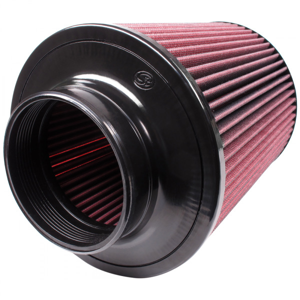 S&B - S&B Air Filter for Competitor Intakes AFE XX-91002 Oiled Cotton Cleanable Red - CR-91002