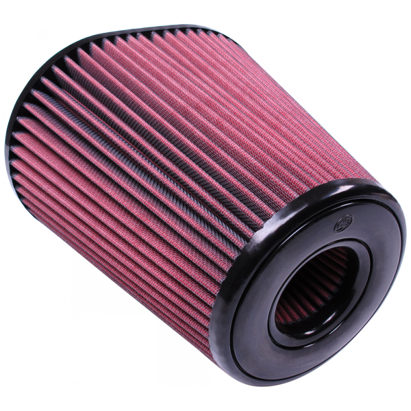 S&B - S&B Air Filter for Competitor Intakes AFE XX-90037 Oiled Cotton Cleanable Red - CR-90037