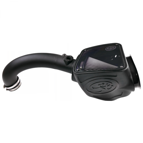 S&B - S&B Cold Air Intake For 16-18 Nissan Titan, V8-5.0L Cummins Dry Extendable White - 75-5082D