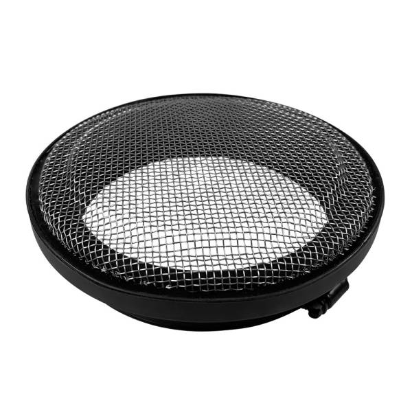 S&B - S&B Turbo Screen 5.0 Inch Black Stainless Steel Mesh W/Stainless Steel Clamp - 77-3001