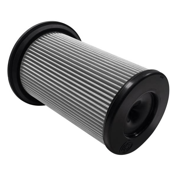 S&B - S&B Air Filter For Intake Kits 75-5137 / 75-5137D Dry Extendable White - KF-1077D