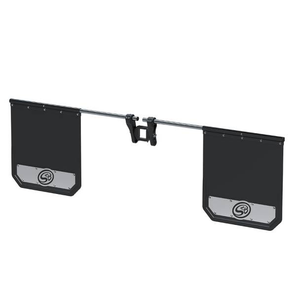 S&B - S&B Mud Flap Kit - 3.0 Inch Hitch Reciever - 84-1002