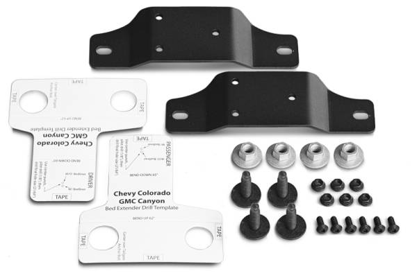 AMP Research - AMP Research 19-22 Chevrolet/GMC Colorado/Canyon Bedxtender HD Kit - Black - amp74611-01A