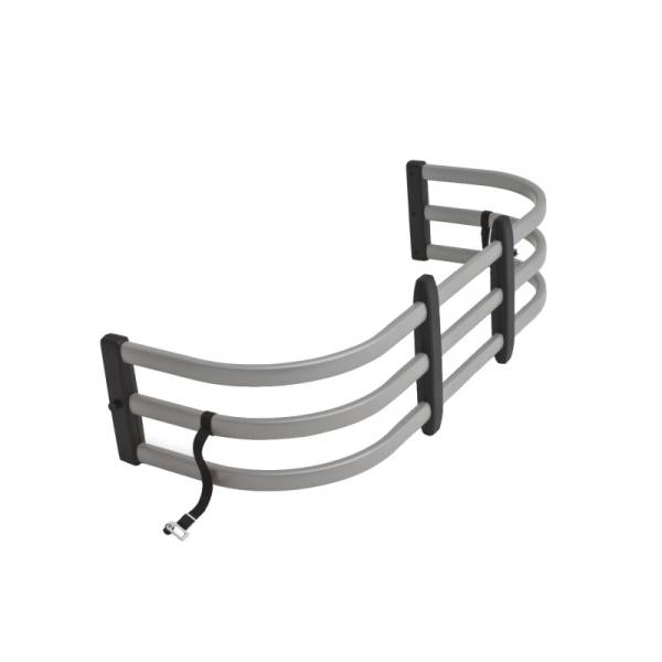 AMP Research - AMP Research 2007-2017 Chevrolet Silverado Standard Bed Bedxtender - Silver - amp74815-00A