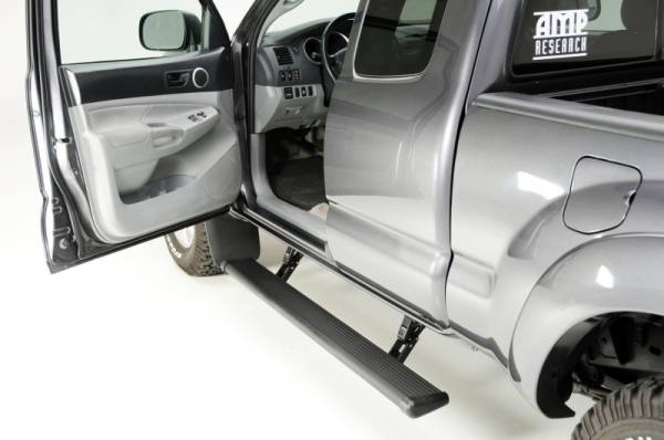 AMP Research - AMP Research 10-23 Toyota 4Runner (Excl. LTD Model w/Cladding) PowerStep - Black - amp75155-01A