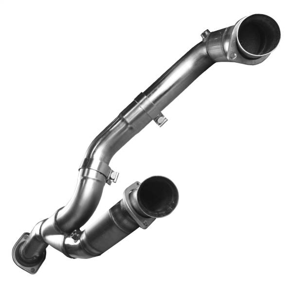 Kooks Custom Headers - Kooks 3in. Stainless Catted Y-Pipe. 1999-2006 GM Truck/SUV 4.8L/5.3L - 28513200