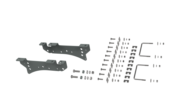 B&W Trailer Hitches - B&W Trailer Hitches Fifth Wheel Trailer Hitch Rail Kit Custom Installation Kit For Universal Mounting Rails For Some Ford Trucks - RVK2400