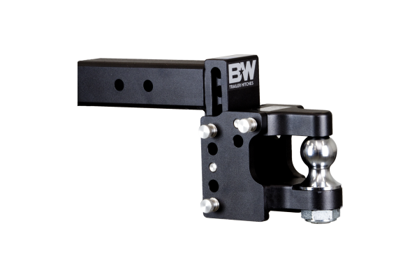 B&W Trailer Hitches - B&W Trailer Hitches Trailer Hitch Pintle Hook Mount 2.5 Mdl 8 Pintle, 2" Ball - TS20055