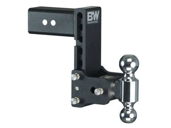 B&W Trailer Hitches - B&W Trailer Hitches Trailer Hitch Ball Mount 3 Model 10 Blk T&S Dual Ball - TS30040B