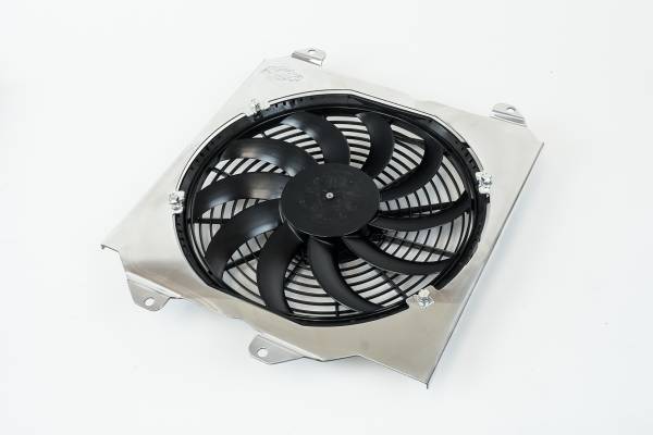 CSF Cooling - Racing & High Performance Division - CSF Cooling - Racing & High Performance Division 92-00 Civic All-Aluminum Fan Shroud w/ 12-inch SPAL Fan - 2858F