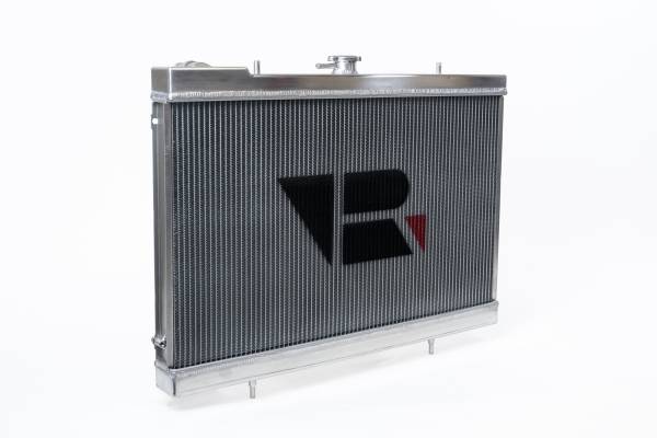 CSF Cooling - Racing & High Performance Division - CSF Cooling - Racing & High Performance Division R32 Skyline GT-R/GTS Full Billet Aluminum High-Performance Radiator - Raw Billet - 7217