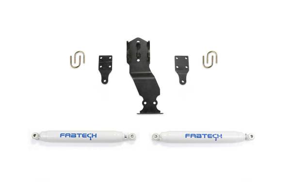 Fabtech - Fabtech Steering Stabilizer PERF DUAL STEERING STAB KIT - FTS22301