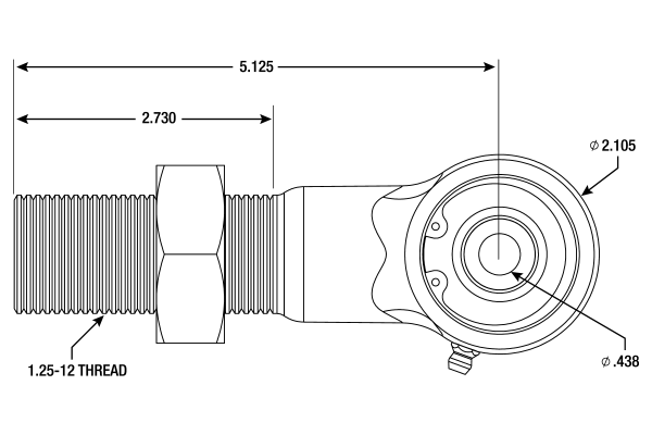 Fabtech - Fabtech Suspension Bearing POLY BALL JOINT SMALL - FTS50124