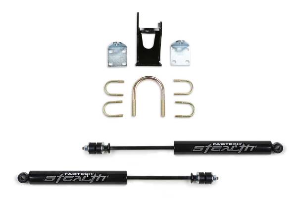 Fabtech - Fabtech Steering Stabilizer STEALTH DUAL STEERING STAB KIT - FTS8046