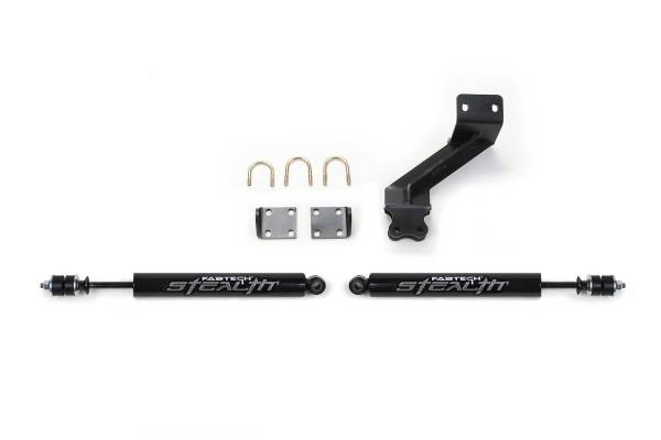 Fabtech - Fabtech Steering Stabilizer STEALTH DUAL STEERING STAB KIT - FTS8047