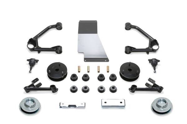 Fabtech - Fabtech Suspension Lift Kit 3" BUDGET UCA SYSTEM 2015-20 GM C/K1500 SUV - K1081