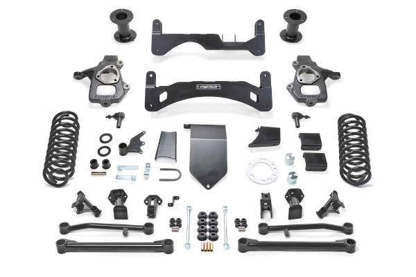 Fabtech - Fabtech Suspension Lift Kit 6" BASIC SYS GEN2 2017-20 GM C/K1500 SUV - K1125