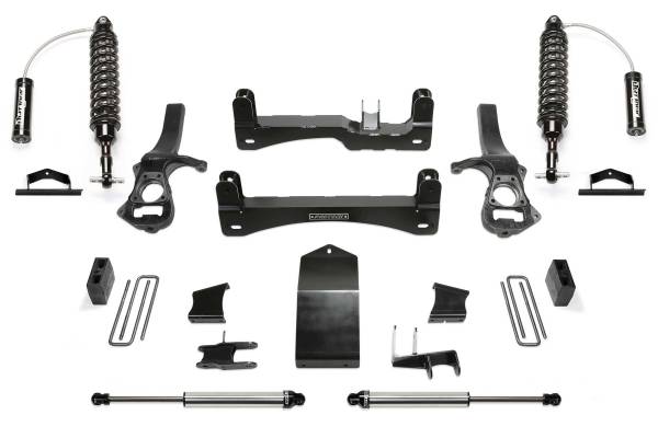 Fabtech - Fabtech Suspension Lift Kit 4" PERF SYS W/DL 2.5 RESI & 2.25 2019-22 GM K1500 P/U W/ TRAIL BOSS/AT4 PKG DIES - K1174DL