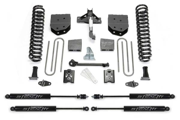 Fabtech - Fabtech Suspension Lift Kit 6" BASIC SYS W/STEALTH 05-07 FORD F350 4WD - K20102M