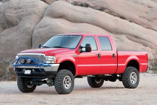 Fabtech - Fabtech Suspension Lift Kit 6" 4LINK SYS W/COILS & PERF SHKS 05-07 FORD F250 4WD W/O FACTORY OVERLOAD - K2013
