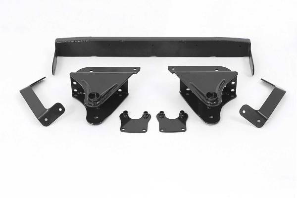 Fabtech - Fabtech Suspension Lift Kit 3.5" SPRING HANGER W/PERF SHKS 99-00 FORD F250/350 4WD - K2020