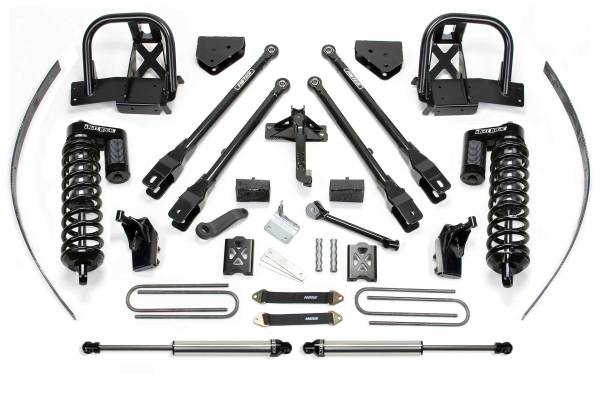 Fabtech - Fabtech Suspension Lift Kit 8" 4LINK SYS W/DLSS 4.0 C/O & RR DLSS 08-10 FORD F250 4WD W/FACTORY OVERLOAD - K20361DL