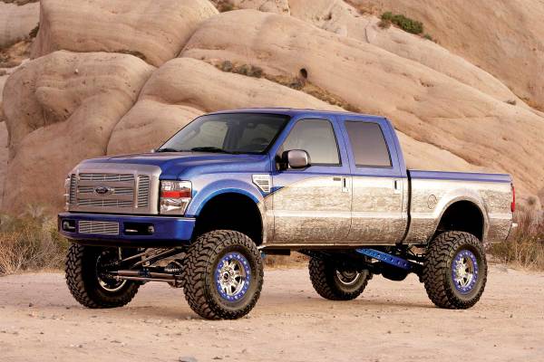 Fabtech - Fabtech Suspension Lift Kit 10" 4LINK SYS W/DLSS 4.0 C/O& RR DLSS 08-10 FORD F350 4WD - K20381DL