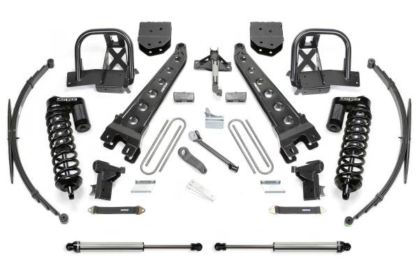 Fabtech - Fabtech Suspension Lift Kit 10" RAD ARM SYS W/DLSS 4.0 C/O & RR DLSS 08-10 FORD F350 4WD - K20471DL