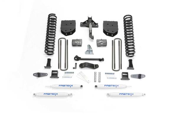 Fabtech - Fabtech Suspension Lift Kit 6" BASIC SYS W/PERF SHKS 08-10 FORD F450/550 4WD - K2050