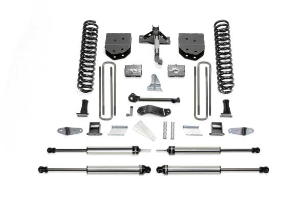 Fabtech - Fabtech Suspension Lift Kit 6" BASIC SYS W/DLSS SHKS 08-10 FORD F450/550 4WD - K2050DL