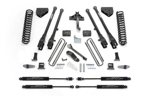 Fabtech - Fabtech Suspension Lift Kit 6" 4LINK SYS W/COILS & STEALTH 08-10 FORD F450/550 4WD - K2054M