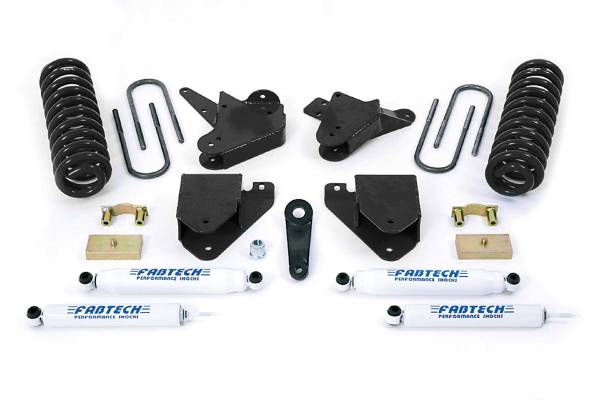 Fabtech - Fabtech Suspension Lift Kit 6" BASIC SYS W/PERF SHKS 05-07 FORD F250 2WD V8 GAS - K20601